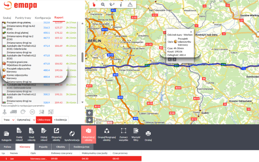 czas pracy kierowcy busa przepisy 2026